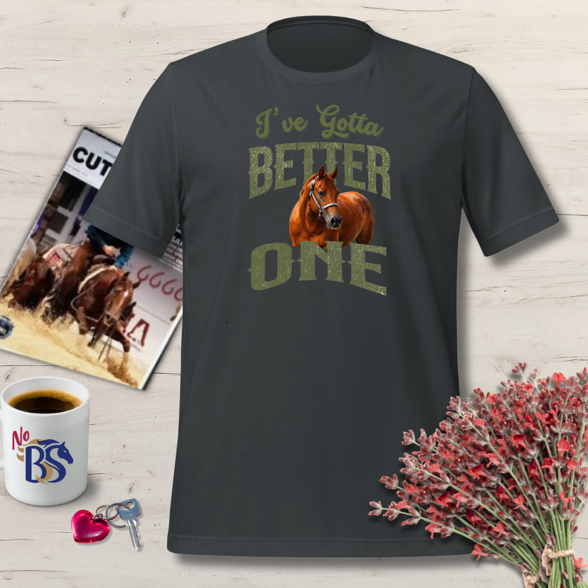 Better One Horse- Horse Auction Shirt