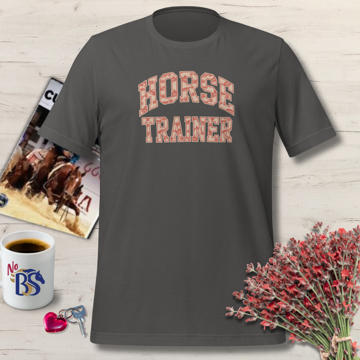 Horse Trainer Varsity Barn Life Shirt