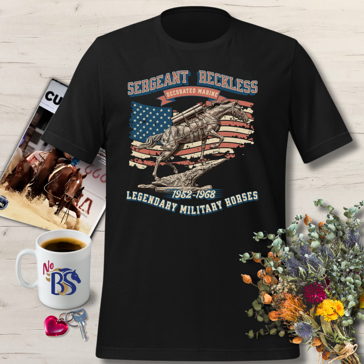 Sergeant Reckless- Legendary Military Horse Shirt