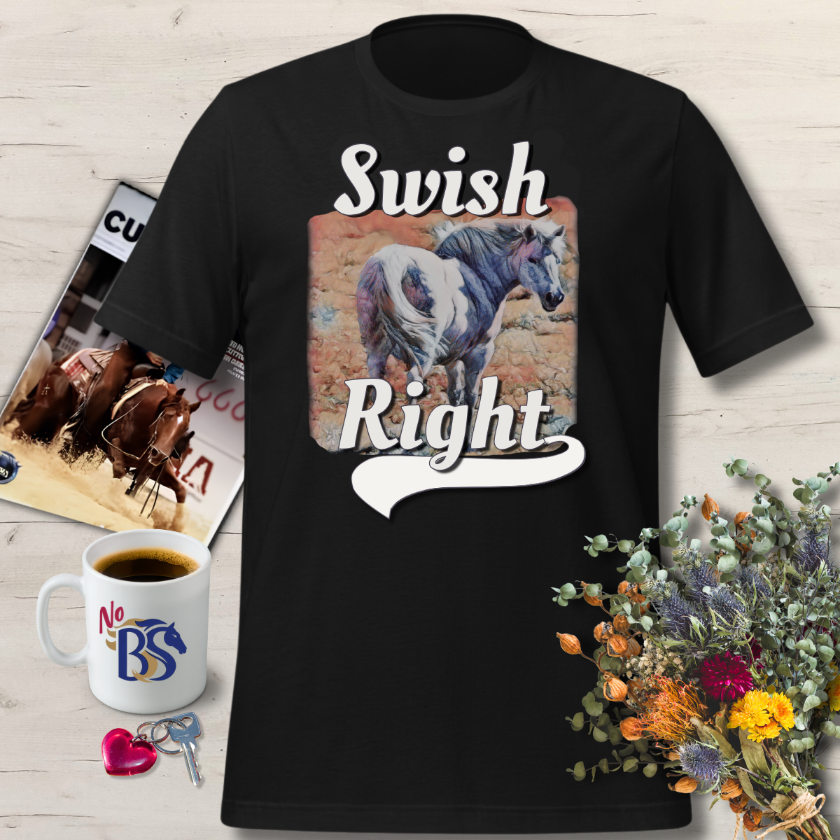 Swish Right - Funny Single Shirt