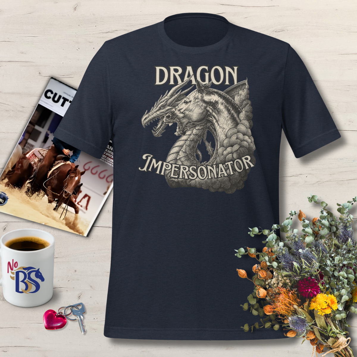 07 Dragon Impersonator- Vintage Horse Shirt