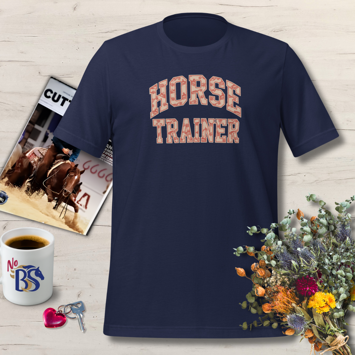 Horse Trainer Varsity Barn Life Shirt