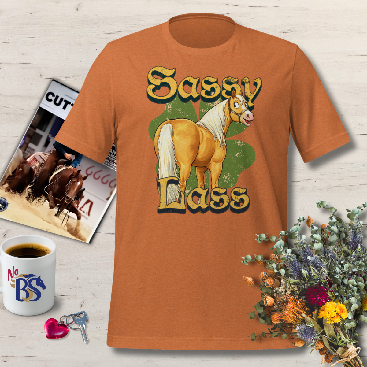 Sassy Lass- Fun Novelty Horse Shirt
