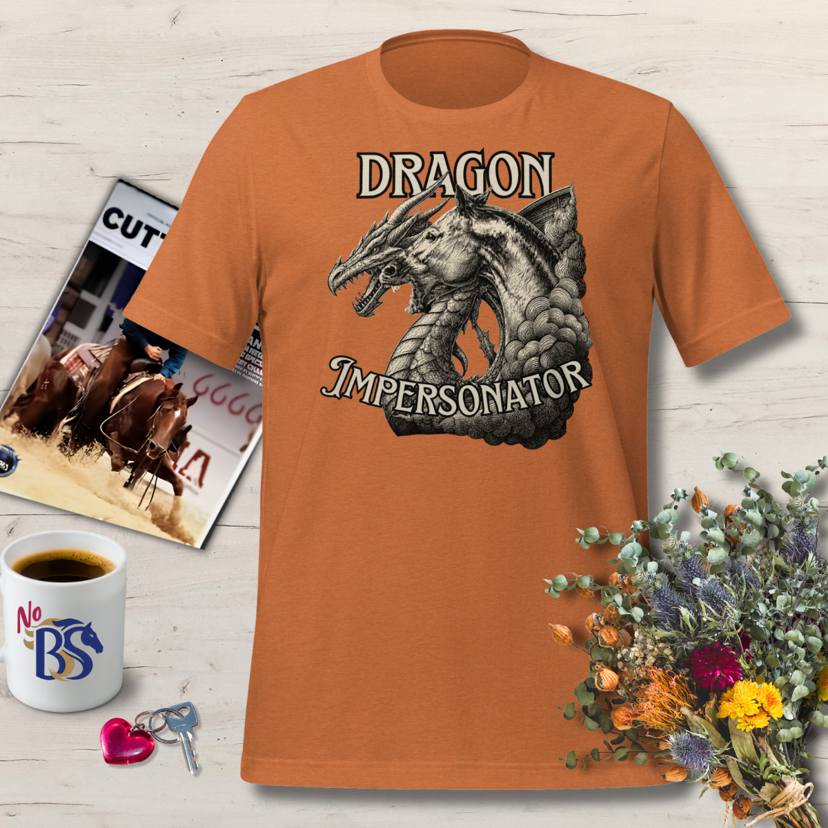 07 Dragon Impersonator- Vintage Horse Shirt