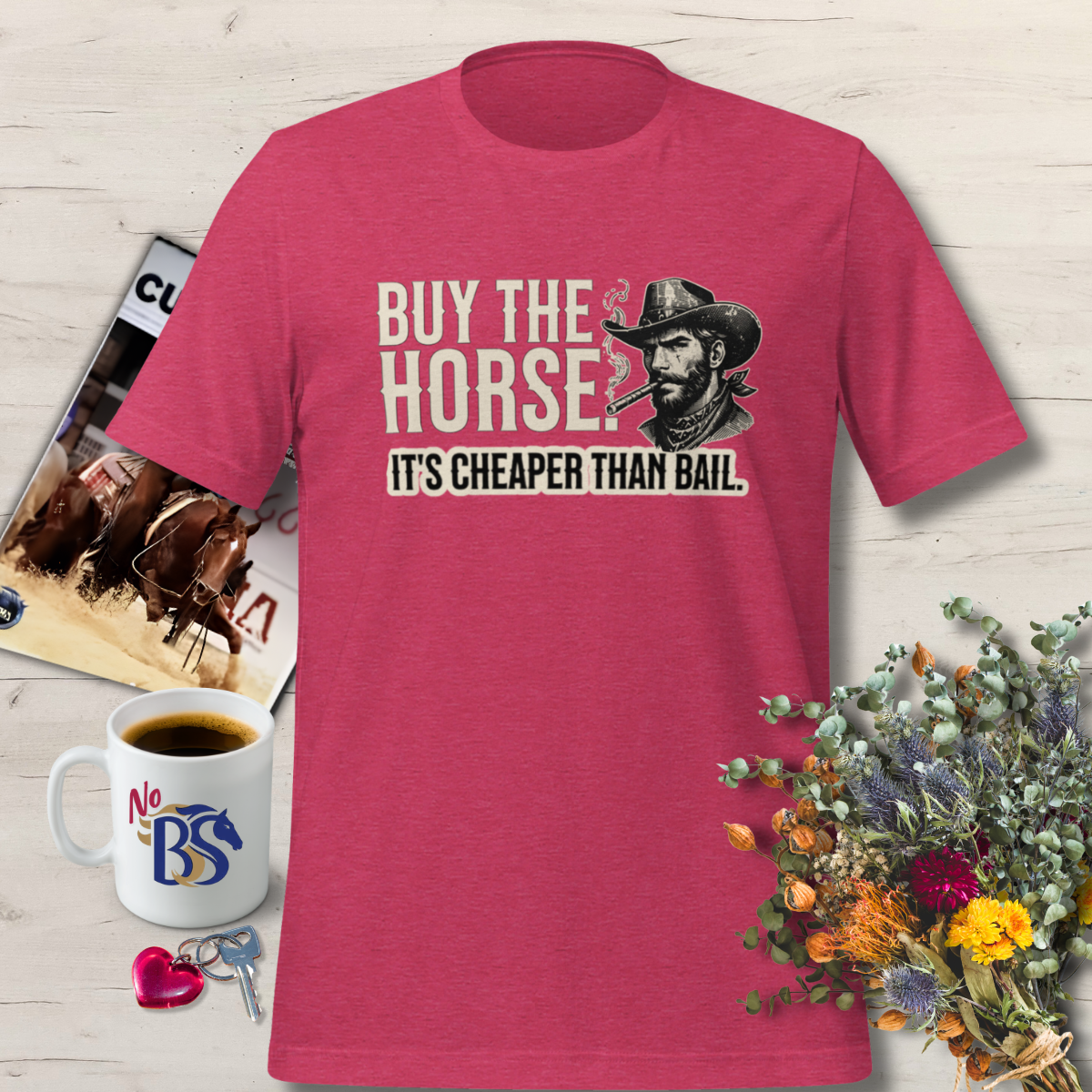 05 Cheaper Than Bail Horse Auction T-Shirt
