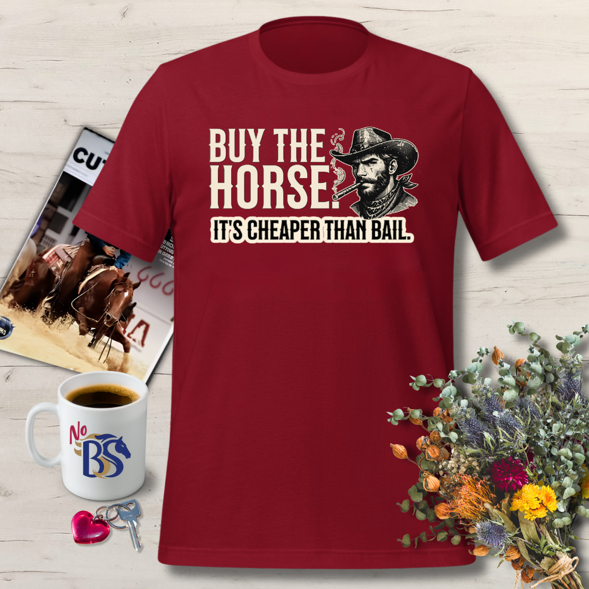 05 Cheaper Than Bail Horse Auction T-Shirt