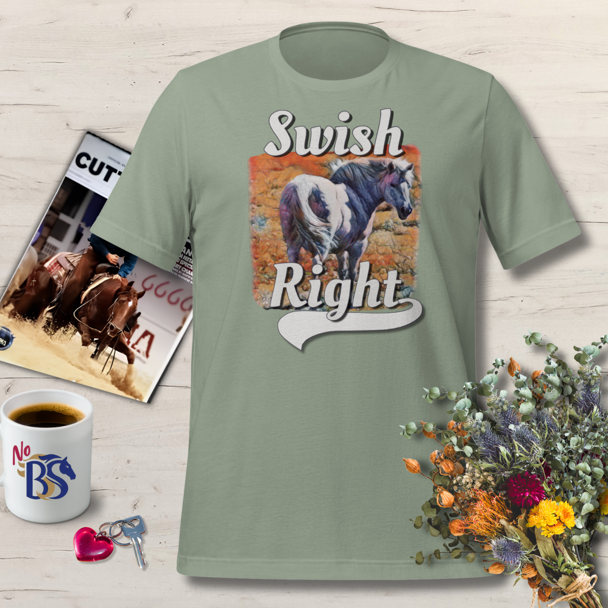 Swish Right - Funny Single Shirt