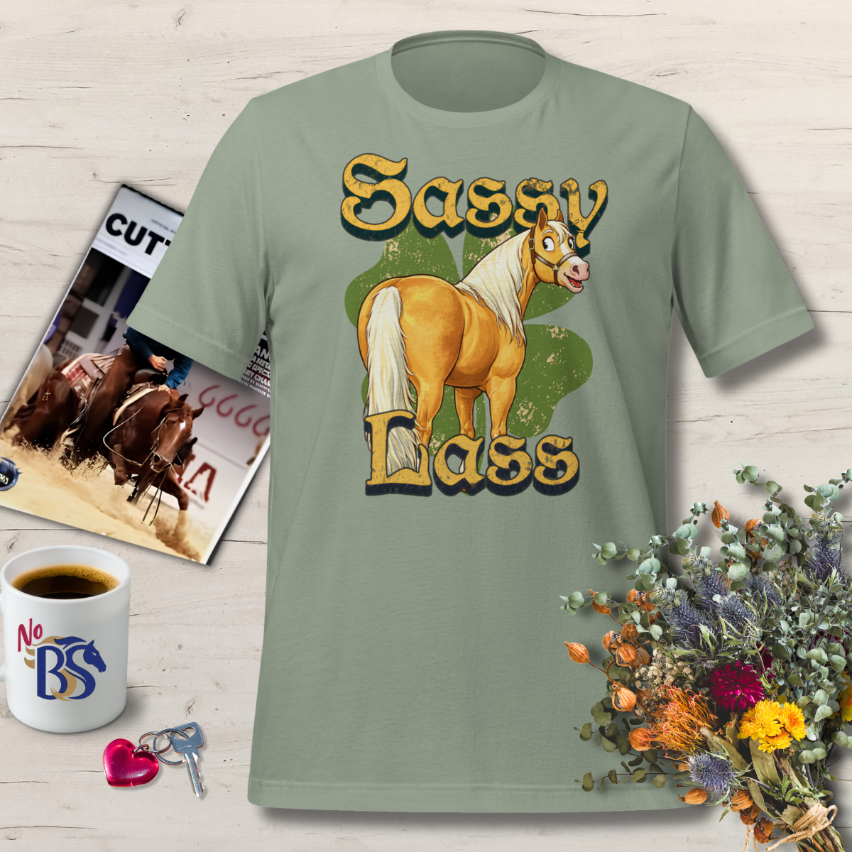 Sassy Lass- Fun Novelty Horse Shirt