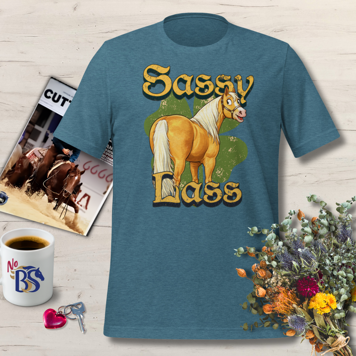 Sassy Lass- Fun Novelty Horse Shirt