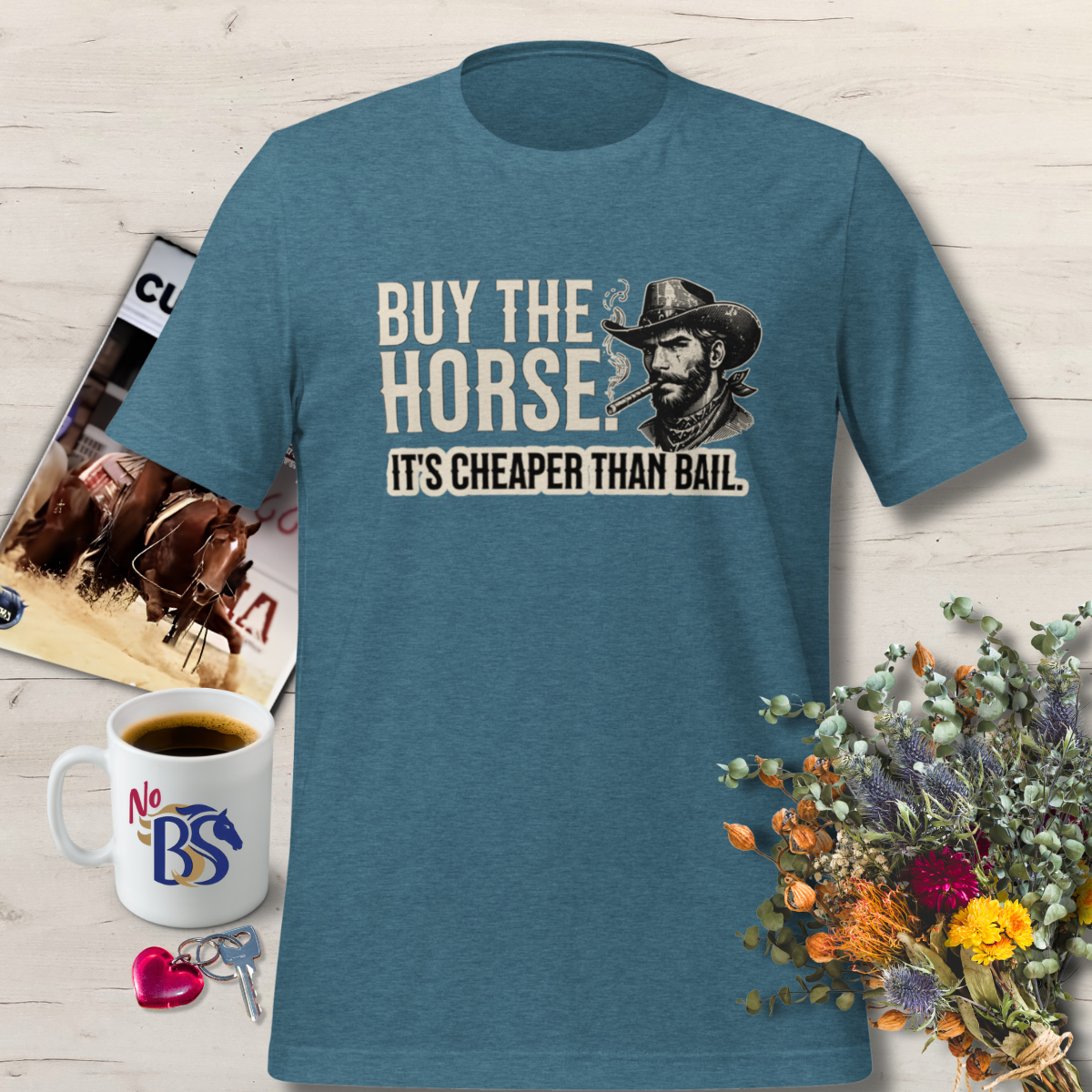 05 Cheaper Than Bail Horse Auction T-Shirt