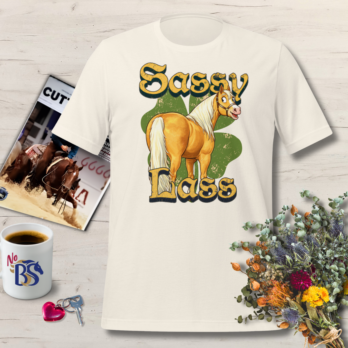 Sassy Lass- Fun Novelty Horse Shirt
